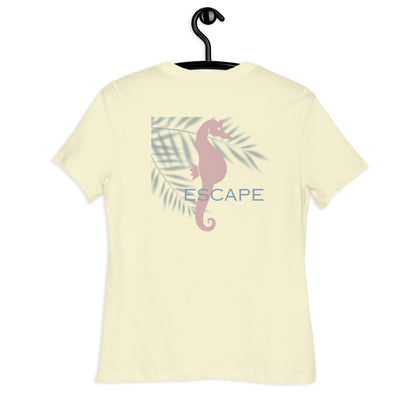 Escape Seahorse Relaxed T-Shirt | Womens