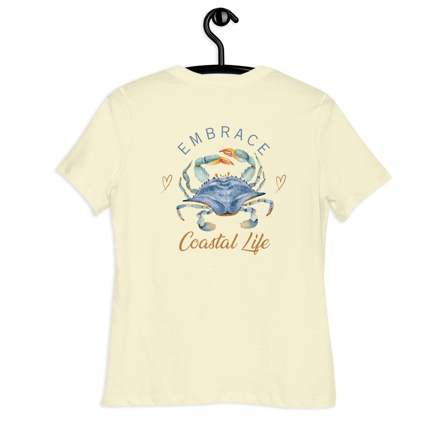 Coastal Life Crab Relaxed T-Shirt | Womans