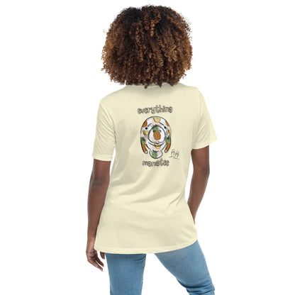 Pineapple Mango The Manatee T-Shirt | Womens