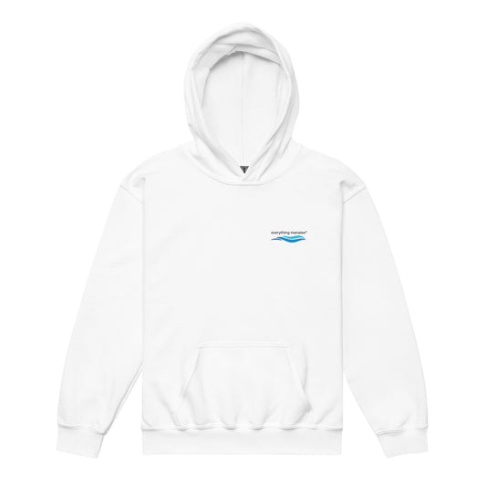Relax & Surf Manatee Heavy Blend Hoodie | Youth