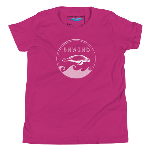 Unwind Manatee T-Shirt | Youth