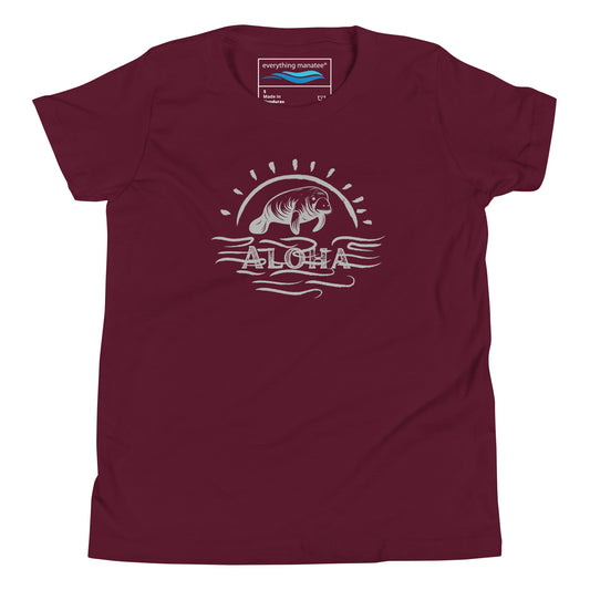 Aloha Manatee T-Shirt | Youth