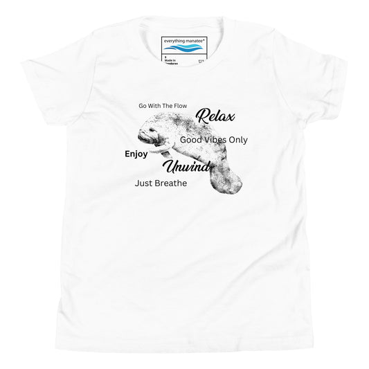 Feel Good Manatee T-Shirt | Youth