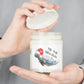 Santa Hat Manatee Spice Candle | Candles 9oz.