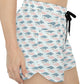 Pastel Manatee Print Shorts | Womens