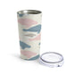 Pastel Manatee Print Tumbler 20oz