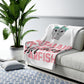 Mermaid Manatee Sherpa Fleece Blanket