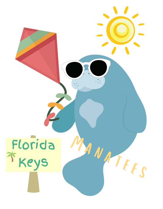 Florida Keys Manatee Hoodie | Toddler