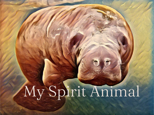 Manatee Spirit Animal Hoodie | Unisex