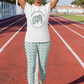Diamond Print Leggings | Youth