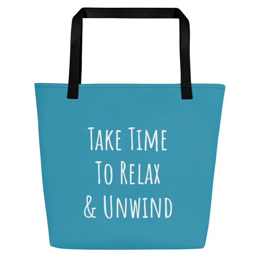 Caribbean Blue Manatee Beach Bag | Bags
