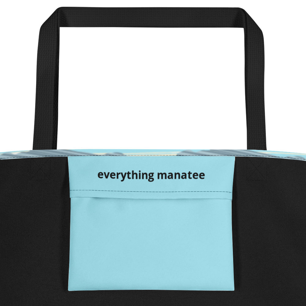 Manatee Print Beach Bag | Womens