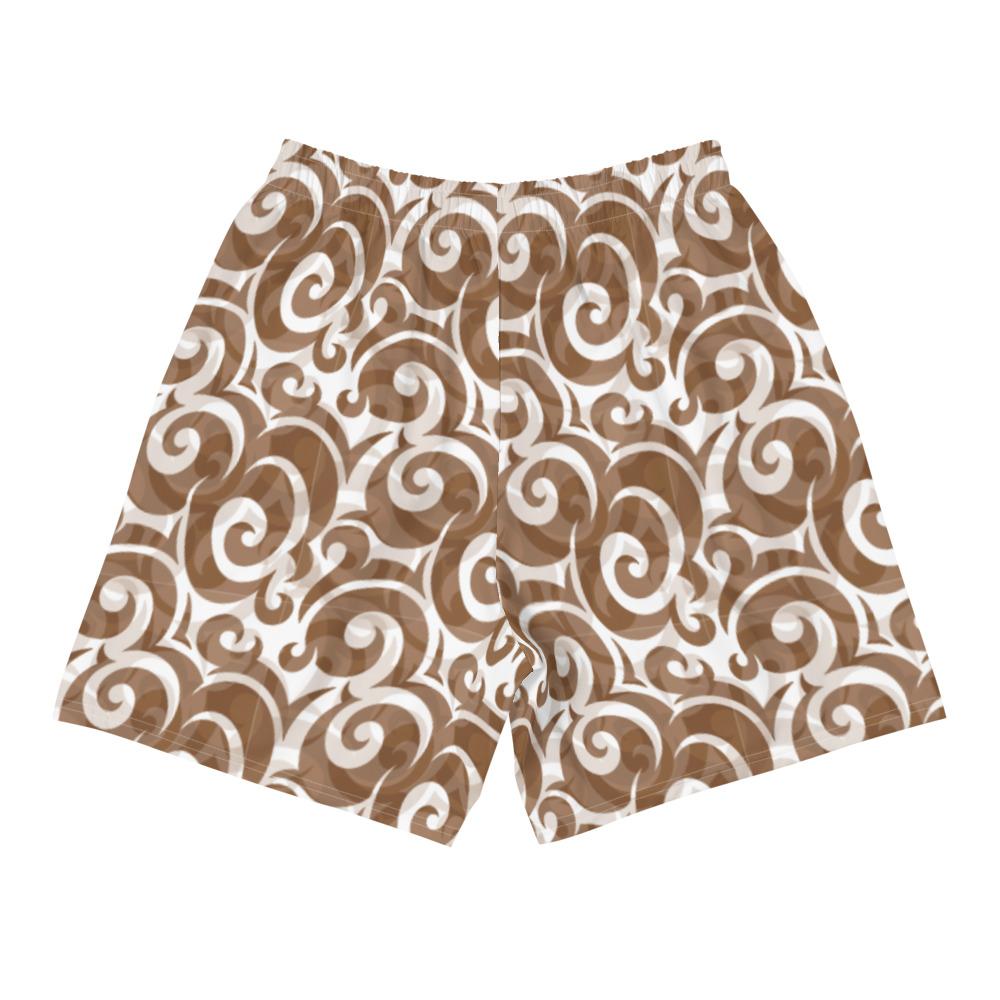 Tidal Swirls Men's Athletic Long Shorts | Mens