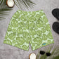Tropical Leaves Men's Athletic Long Shorts | Mens