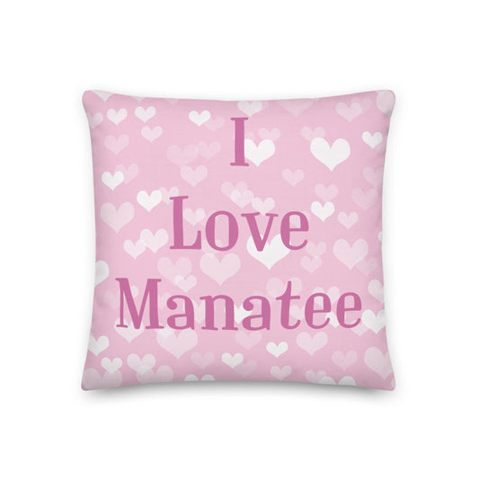 Chubby Mermaids Manatee Premium Pillow