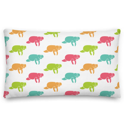 Manatee Print Premium Pillow | Pillows