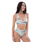 Manatee Print high-waisted bikini | Womens