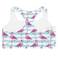 Flamingo Print Sports bra