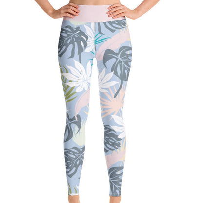 Tropical Print Yoga Leggings | Womens