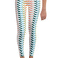 Vibrant Zig-Zag Pattern Leggings | Youth
