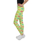 Multi-Colored Manatee Print Leggings | Youth