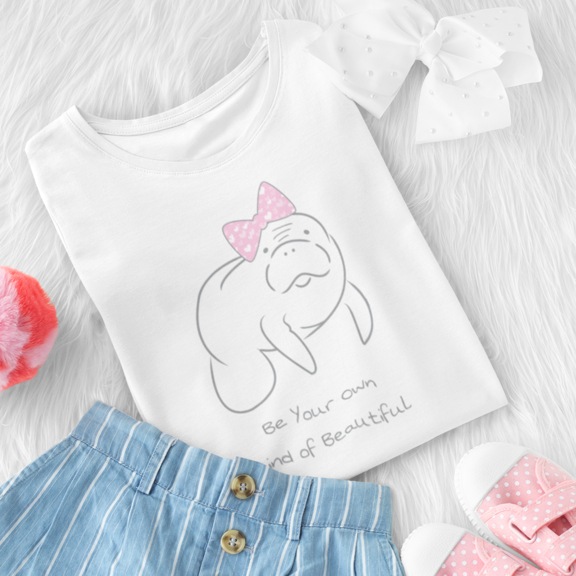 Be Your Own Kind of Beautiful Manatee T-Shirt | Baby