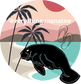 Beach Vibes Manatee Hoodie | Womens