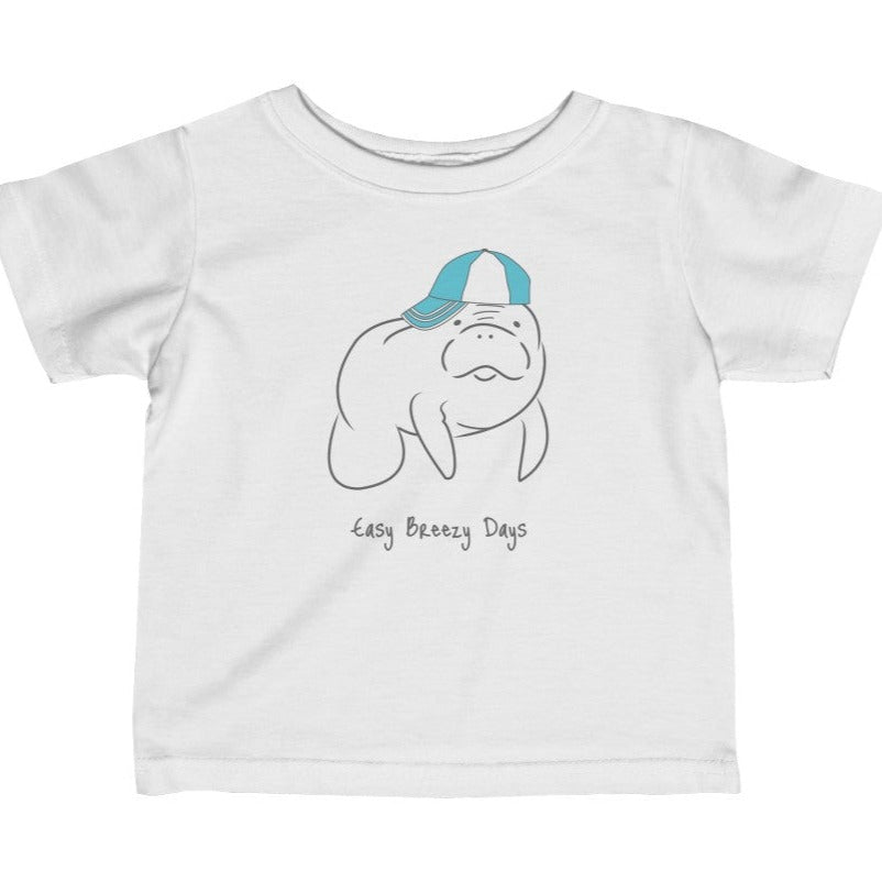 Easy Breezy Manatee T-Shirt | Baby