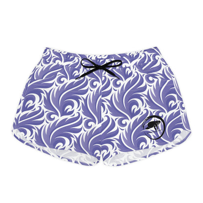 Purple Plume Casual Shorts | Womens