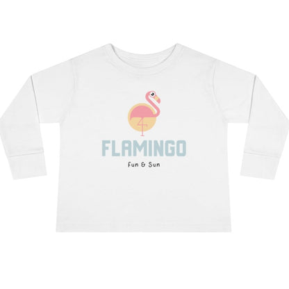 Flamingo Fun & Sun Long Sleeve T-Shirt | Toddler