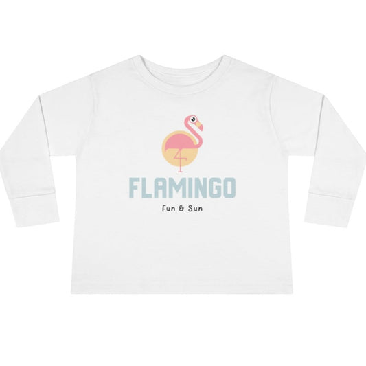 Flamingo Fun & Sun Long Sleeve T-Shirt | Toddler