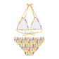 Pineapple Fun Strappy Bikini Set | Womens