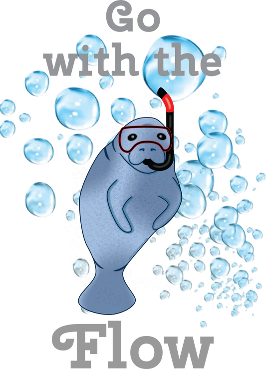 Snorkel Fun Manatee Hoodie | Toddler
