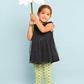 Manatee Print Citrus Green Leggings | Toddler