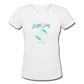 Coastal Living V-Neck T-Shirt - white