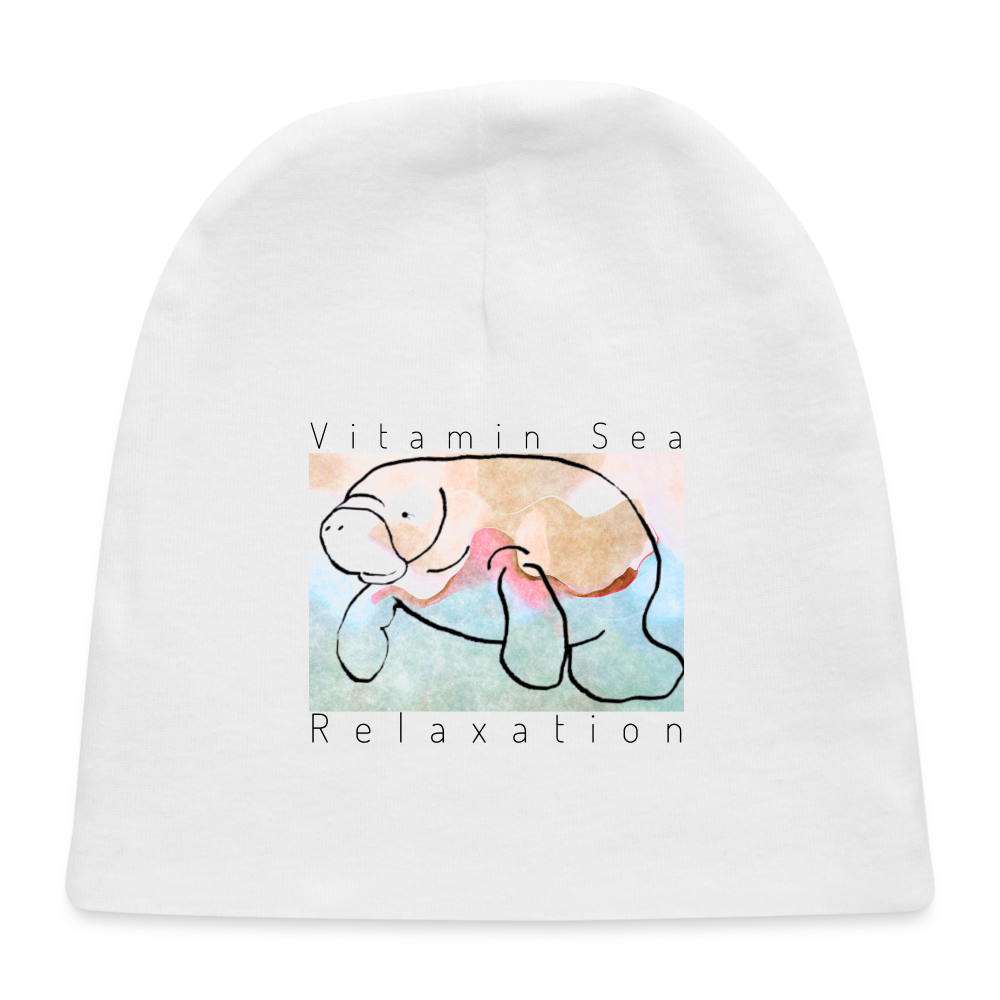 Vitamin Sea Manatee Cap | Baby - white