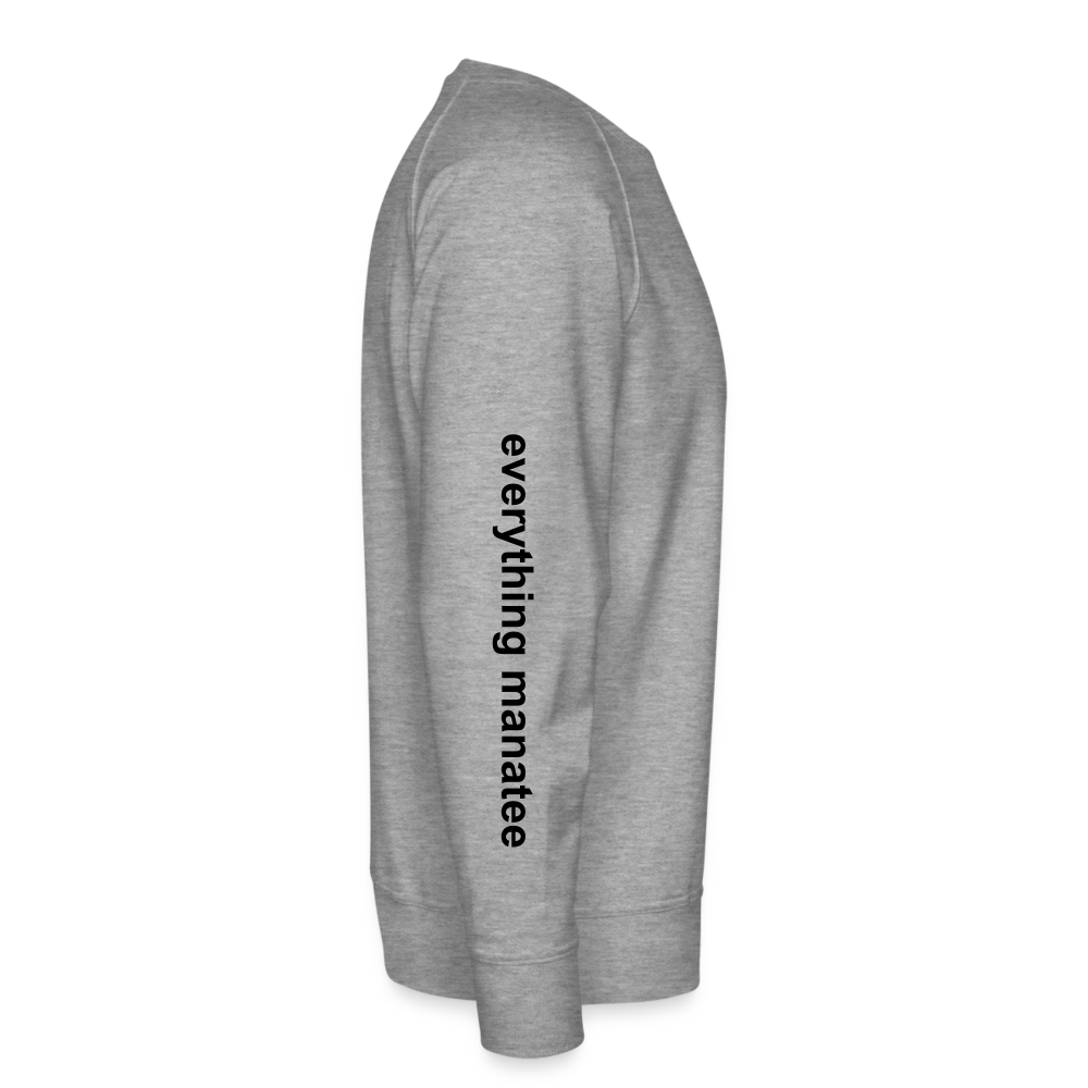 Classic Manatee Premium Sweatshirt | Mens - heather grey