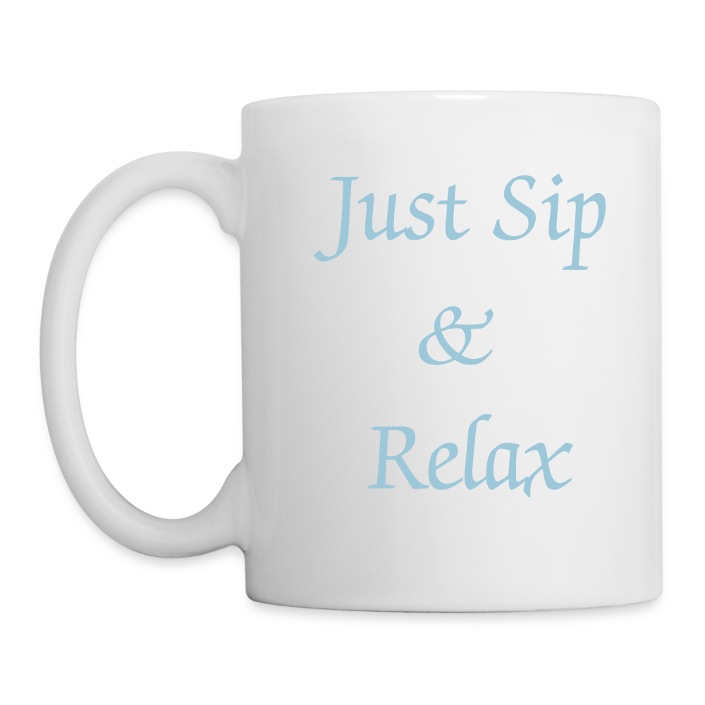 Sip & Relax Manatee Mug | Mugs - white