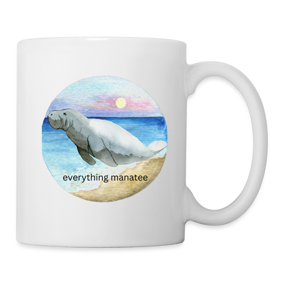 Collect Moments Manatee Mug | Mugs - white