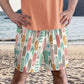 Vintage Surf Boards Men's Athletic Long Shorts | Mens