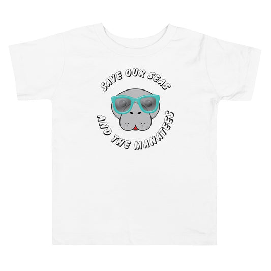 Save Our Seas and the Manatees T-Shirt | Toddler