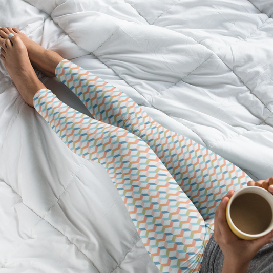 Honeycomb Print Leggings | Youth
