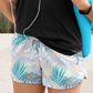 Hawaiian Print  Athletic Shorts | Womens