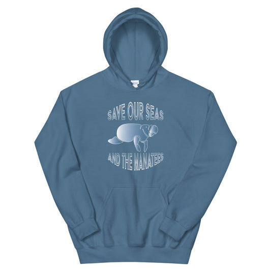 Save Our Seas and the Manatees Hoodie | Mens