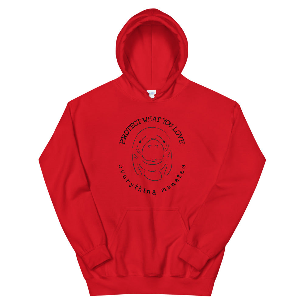 Protect What You Love Manatee Hoodie | Mens