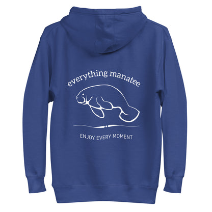 Enjoy Every Moment  Manatee Hoodie | Mens