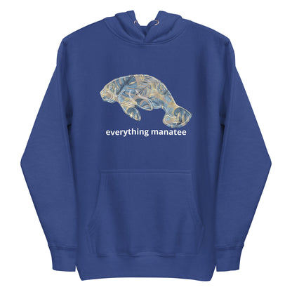 Hawaiian Manatee Hoodie | Mens