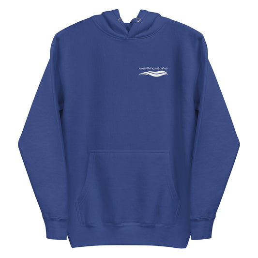 Enjoy Every Moment  Manatee Hoodie | Mens