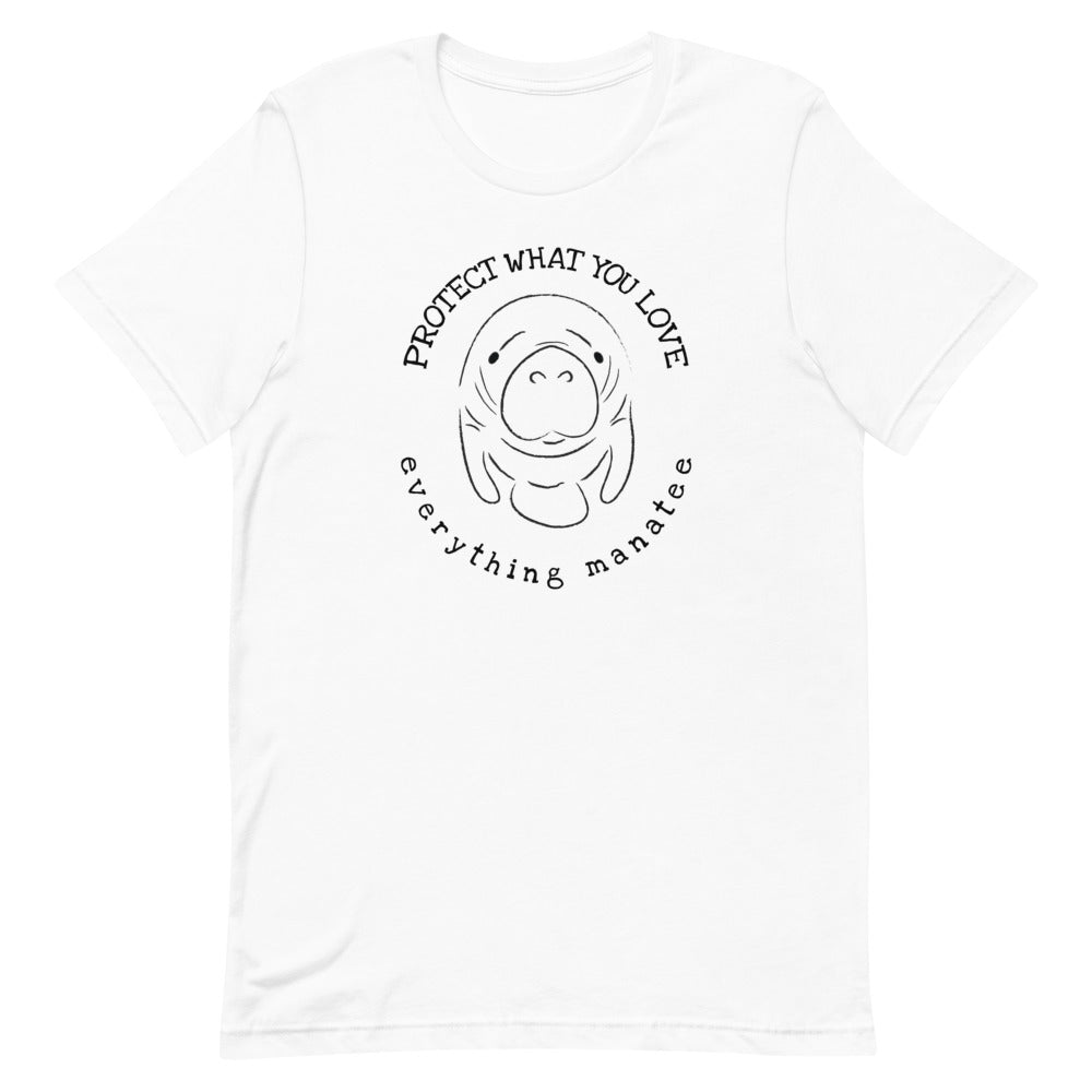 Protect What You Love Manatee T-Shirt | Mens