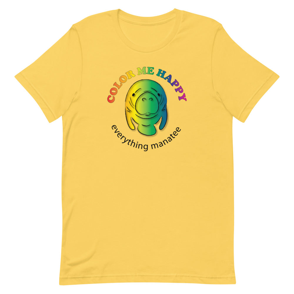 Color Me Happy Manatee T- Shirt | Womens